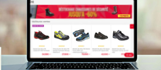 Achat en ligne de chaussures de securite legeres