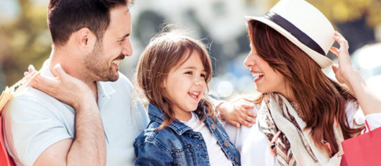 Profiter du shopping et des loisirs en famille