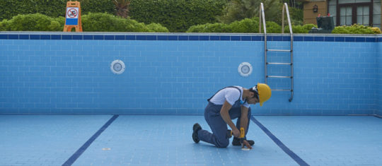 construction d'une piscine