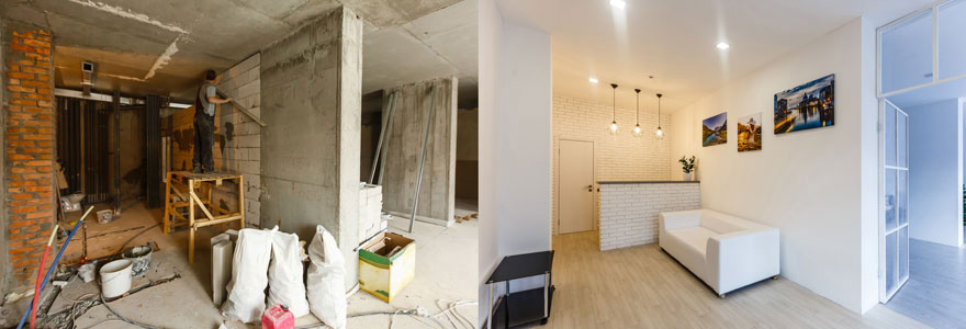 Rénovation intérieure de maison